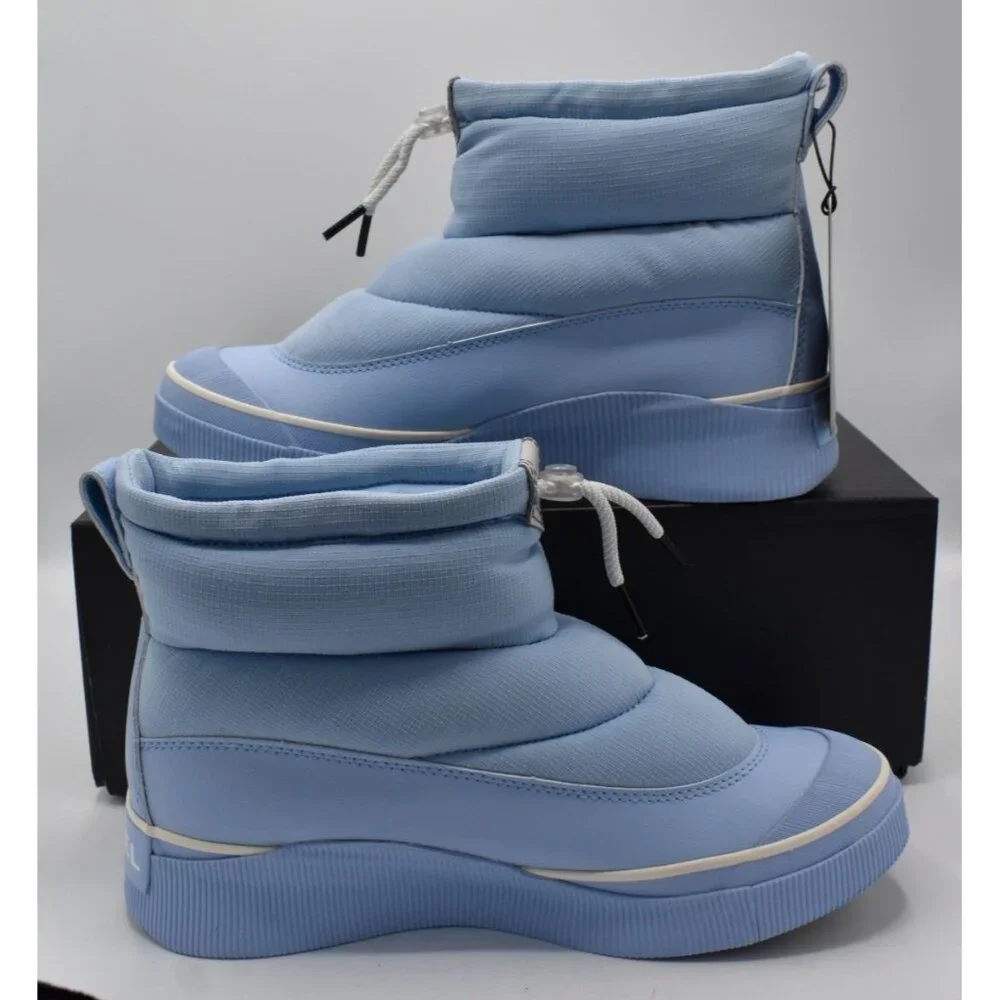 Sorel Women 8.5 Out N About IV Puffy Arctic Sea Chalk Waterproof Insulated Boots